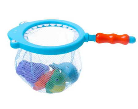 Bocioland Siatka Do Łowienia Zabawek Rekin + 5 Zabawek BL032