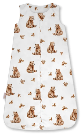 Waldin Śpiworek 0.5 TOG Niedźwiadki Białe Rozmiar M