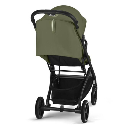 Cybex Beezy Wózek Spacerowy Rama Czarna Moss Green 2025