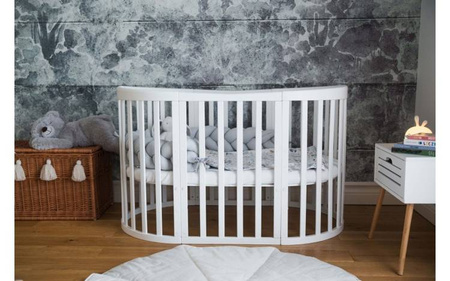 Waldin Warkocz Ochraniacz Do Łóżeczka 02 Kremowy