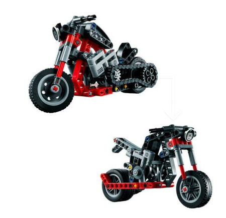 Lego Technic Klocki Motocykl 42132