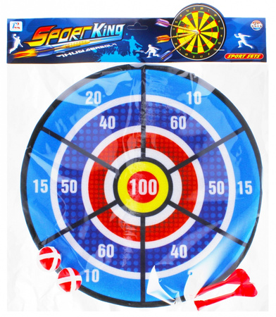 Mega Creative Tarcza z rzutkami/piłkami na rzep