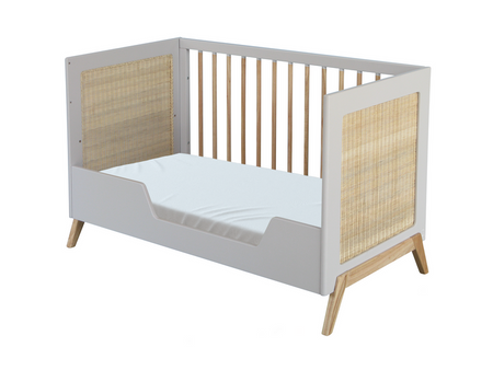 Theo Bebe Marelia Łóżeczko Ratanowe 60x120cm Lune