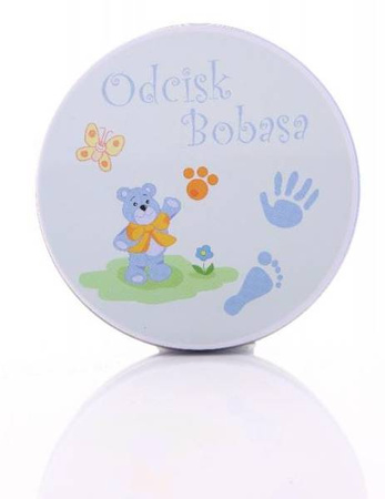 Odcisk Bobasa Zestaw Odcisk Bobasa Niebieski