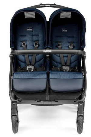 PegPerego Book For Two Wózek Bliźniaczy Indigo