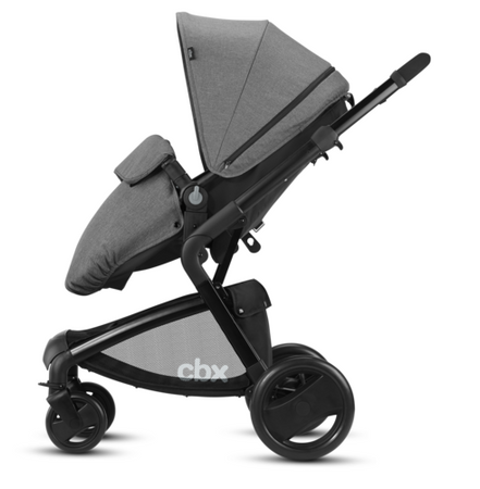 Cybex Cbx Bimisi Flex Wózek Głęboko-Spacerowy Smoky Anthracite