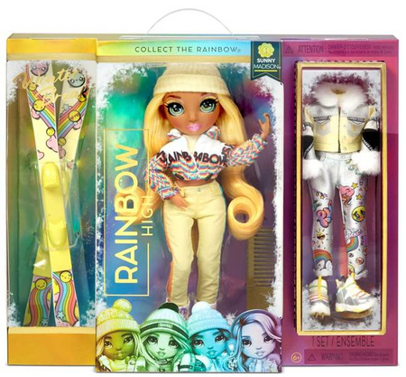 Rainbow High Winter Break Lalka Przerwa Zimowa Fashion Doll- Sunny Madison