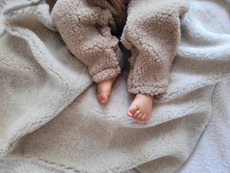 Zaffiro Nevada Kombinezon Wełniany Dla Dzieci 74/80 Brown