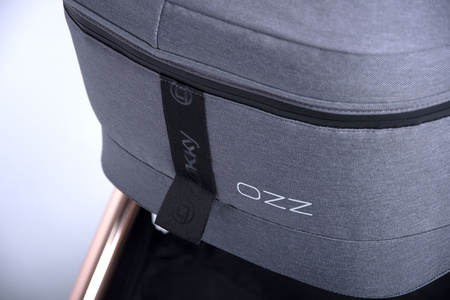 Zokky Ozz Wózek Głęboko-Spacerowy 2w1 Grey Stone