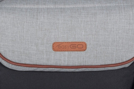 Easy Go Domino Wózek Bliźniaczy Latte