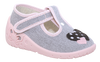 Zetpol Kapcie Dziewczęce Basia Szare Rozmiar 27