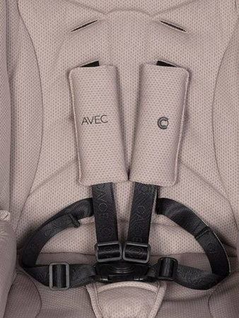 Cavoe Avec 2024 Wózek Spacerowy Bliźniaczy Taupe