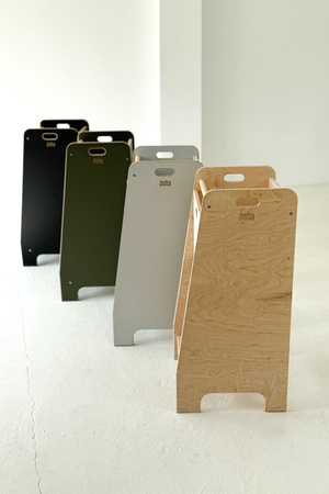 Baby Wood Kitchen Helper Comfort Szary