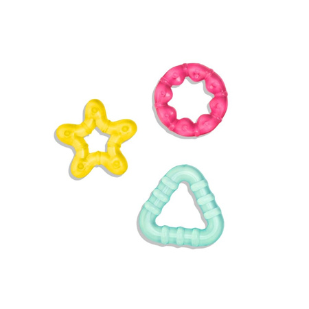 Bo Jungle Chłodzący gryzak wodny Cool Shapes zestaw 3 szt