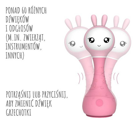Alilo Króliczek Smarty Bunny Niebieski