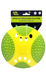 Trik&Roll Dysk do Rzucania dla Psa 23cm Zółta