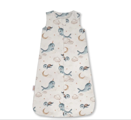 Waldin Śpiworek 0.5 TOG Wieloryb Beżowy Rozmiar M