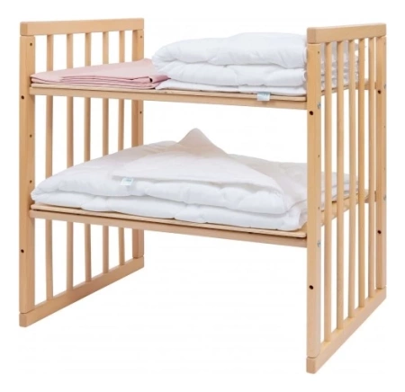 Waldin Wyposażenie do Łóżeczka 7w1 Różowy