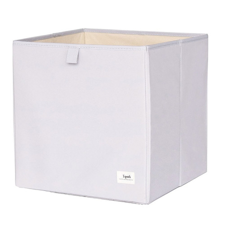 3 Sprouts Recycled Pudełko Na Zabawki Solid Light Gray