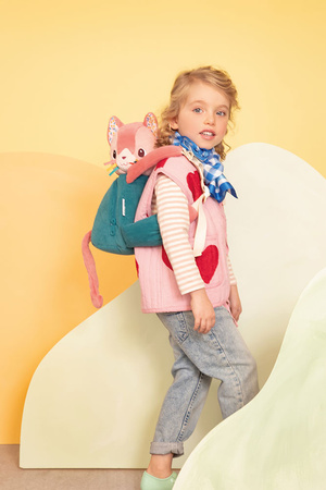 Lilliputiens Miękki plecak przytulanka Kotka Jeanne