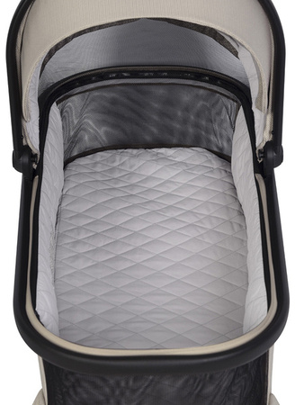 Cavoe Axo Shine Wózek Głęboko-Spacerowy 2w1 + Torba + Adaptery Champagne