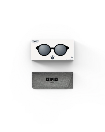 IZIPIZI Okulary Przeciwsłoneczne dla Dzieci 0-9 msc Czarny D