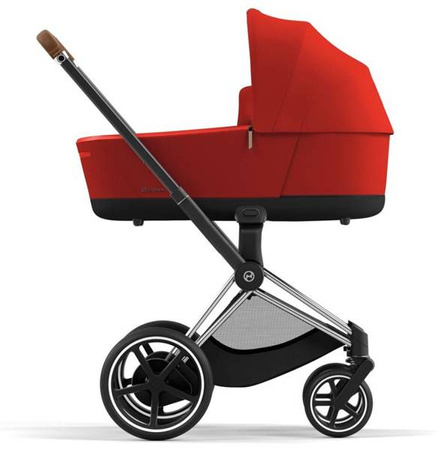 Cybex e-Priam 4.0 Wózek Głęboko-Spacerowy Rama + Tapicerka + Gondola 2w1 Autumn Gold