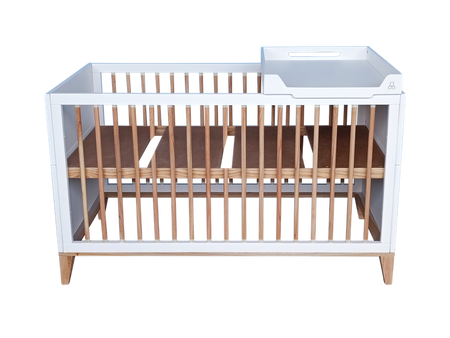 Theo Bebe Nami Wielofunkcyjne Łóżeczko Ratanowe 70x140cm Neige