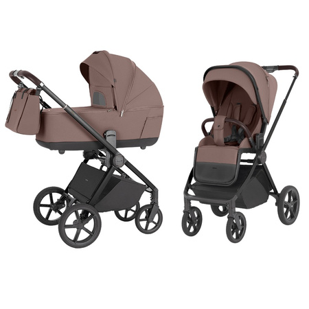 Carrello Ultra CRL-6527 Wózek Głęboko-Spacerowy Canvas Beige