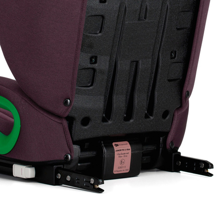 Kinderkraft Junior Fix 2 I-Size Fotelik Samochodowy 15-36kg 100-150cm Cherry Pearl