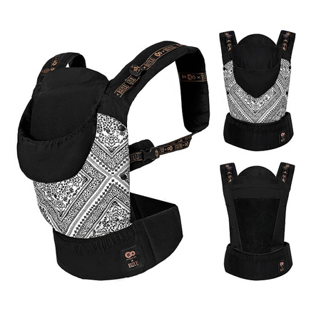 Kinderkraft Huggy Nosidełko Dla Dzieci Lunar Black