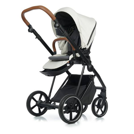 Roan Ivi Wózek Głęboko-Spacerowy Rama Gold Mat Raven