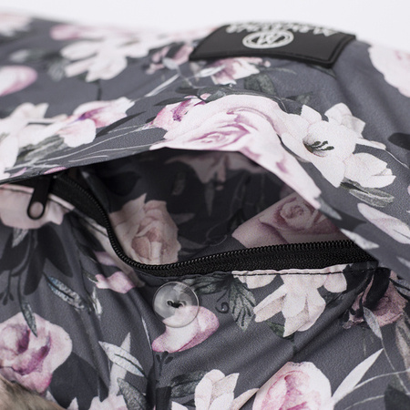 Makaszka Mufka Do Wózka Night Flowers