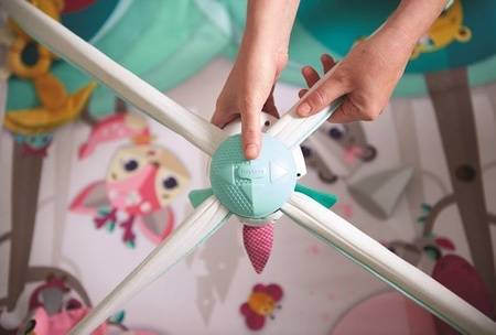 Tiny Love Gimnastyka Mata Edukacyjna z Pałąkami - Świat Małej Księżniczki