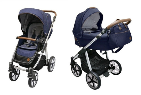 Baby Design Dotty Wózek głęboko-spacerowy 2w1 30 Deep Ocean