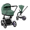 Cybex e-Priam 4.0 Wózek Głęboko-Spacerowy Leaf Green