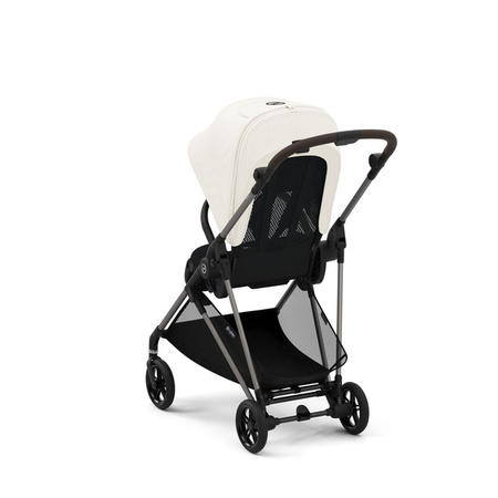 Cybex Melio Wózek Głęboko-Spacerowy Canvas White