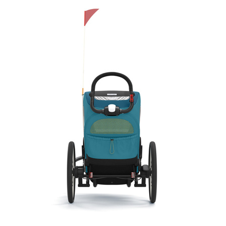 Cybex Zeno Bike Przyczepka Rowerowa Mid Turquoise