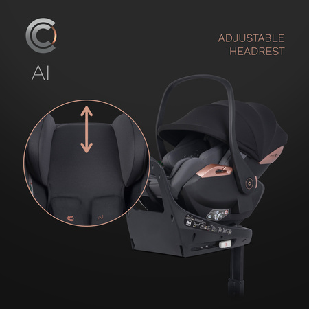 Cavoe AI Fotelik Samochodowy 0-13 Kg Shadow