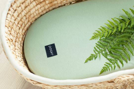 Poofi Prześcieradło do Wózka Organic Szałwia