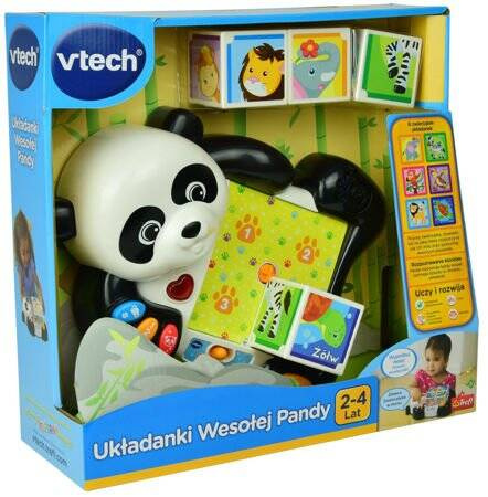 VTech Zabawka Edukacyjna Sorter Układanka Wesołej Pandy