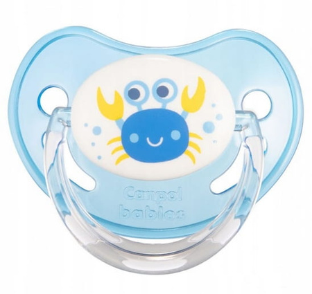 Canpol babies smoczek uspokajający silikon 0-6m anatomiczny Love&sea