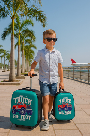 Marko Zestaw Walizek Podróżnych Na Kółkach Ciężarówka