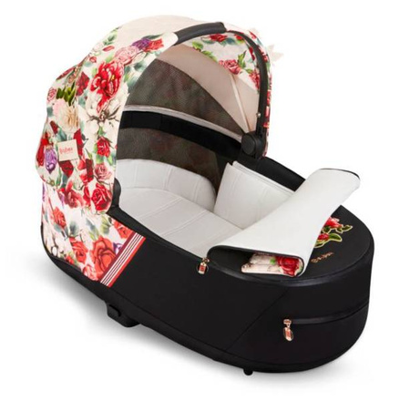 Cybex Cloud T i-Size Fotelik Samochodowy 0-13kg + Fotelik Samochodowy Cloud T 0-13kg + Baza T Spring Blossom Light