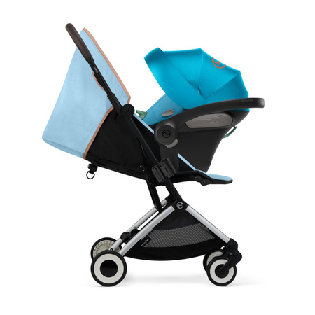 Cybex Orfeo Wózek Spacerowy Rama Srebrna Beach Blue