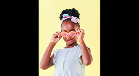 Babiators Flower P-FWR502-S Polaryzacja Rozmiar 0-2+ Peachy Keen