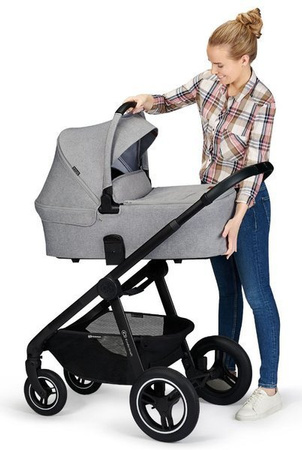 Kinderkraft Everyday Wózek Wielofunkcyjny 2w1 Light Grey