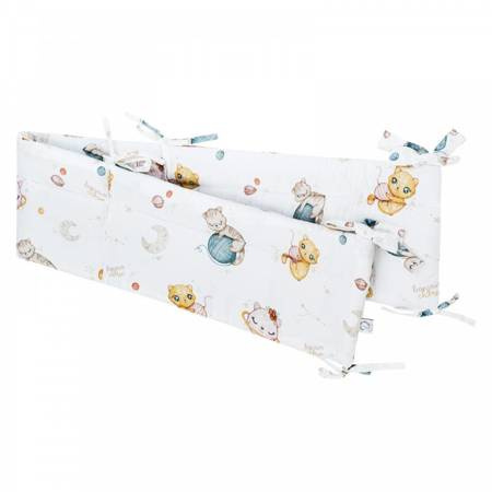Bonjour Cherie Bambusowy Ochraniacz Na Szczebelki 180x30cm Kotki