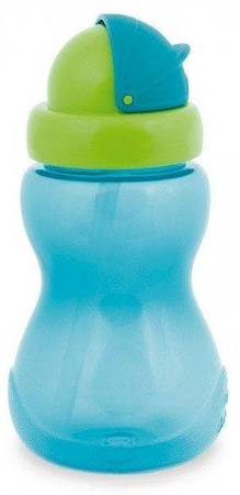 Canpol Babies Bidon Sportowy Ze Składaną Rurką (Mały) 270 Ml 56/109_blu Niebieski