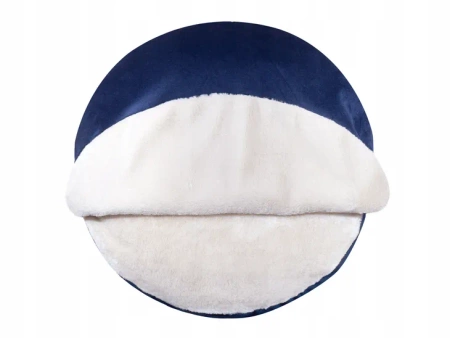 Petto Norka Minku Velvet Legowisko Dla Psa Granatowe S